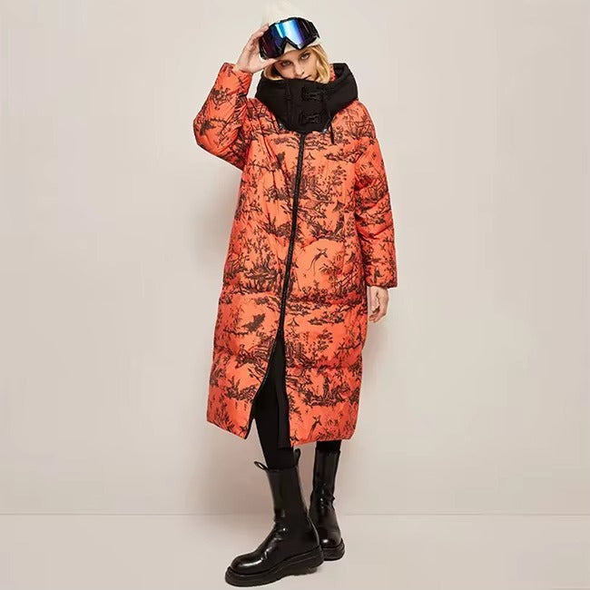 Custom Wholesale Custom Color Down Coat High Neck Hooded High Quality Puffer Jacket
