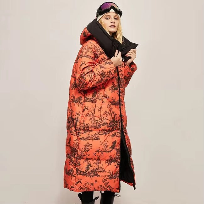 Custom Wholesale Custom Color Down Coat High Neck Hooded High Quality Puffer Jacket