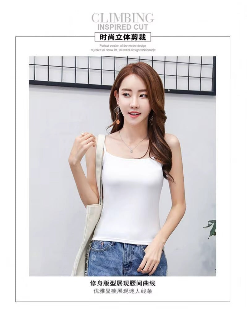 Women's Stretch Yoga Workout Tank Tops, Sleeveless Sports Vest, Casual Strap Gym Tops