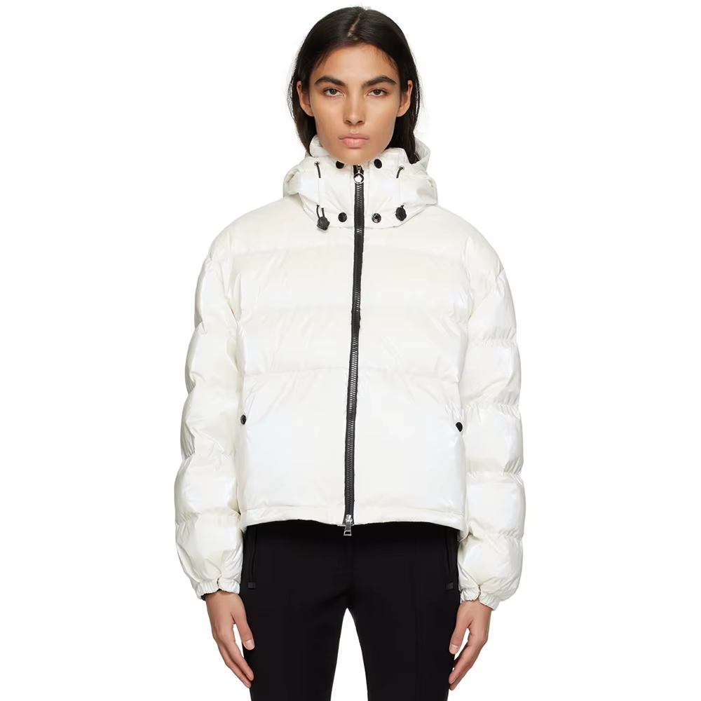 New Design Professional Women's Quilted Shiny Padded Windproof Puffer Winter Down Coat